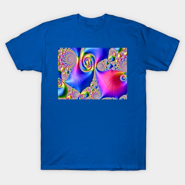 "Fractal Fantasy" T-Shirt by Colette22